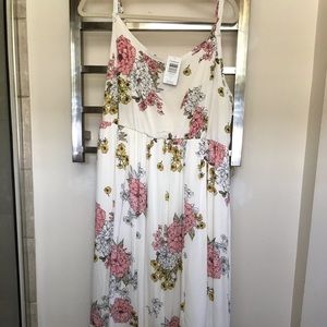 Torrid Floral hi-lo tank dress, size 3
